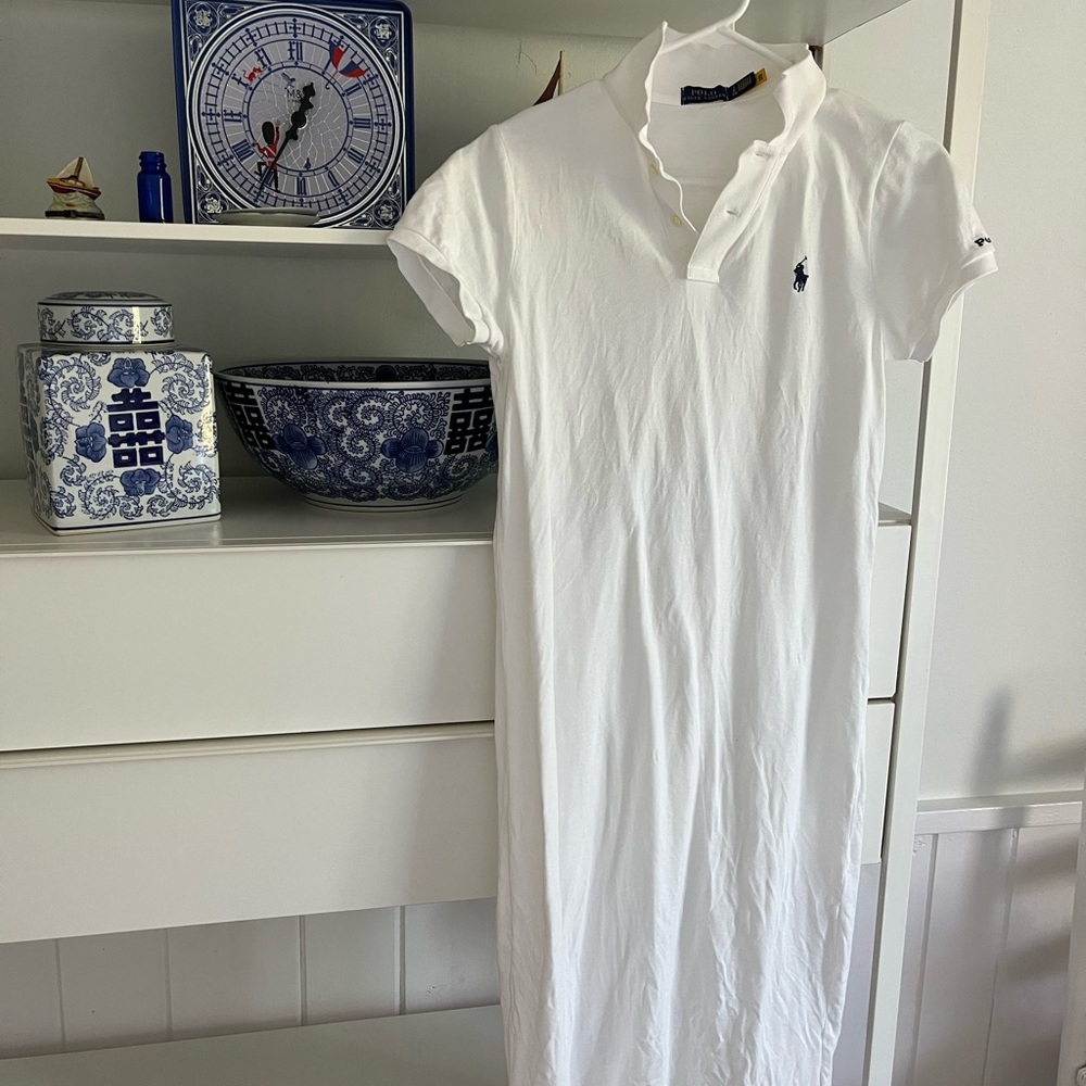 Polo by Ralph Lauren White Classic Polo dress